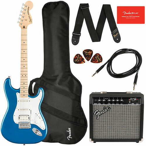 Электрогитара Fender SQUIER Affinity Stratocaster HSS Pack MN LPB  #1 - фото 1