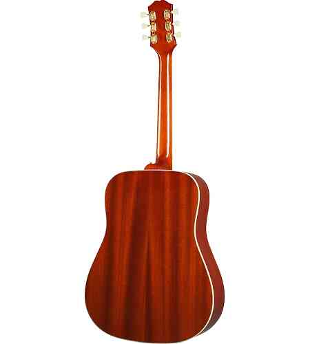 Электроакустическая гитара Epiphone Hummingbird Aged Cherry Sunburst  #4 - фото 4