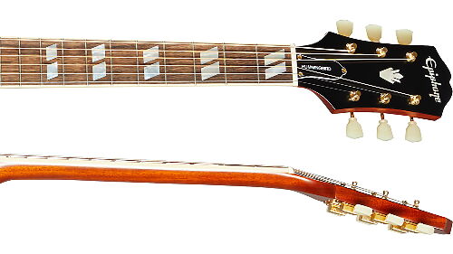 Электроакустическая гитара Epiphone Hummingbird Aged Cherry Sunburst  #5 - фото 5