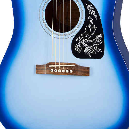Акустическая гитара EPIPHONE Starling Starlight Blue  #5 - фото 5