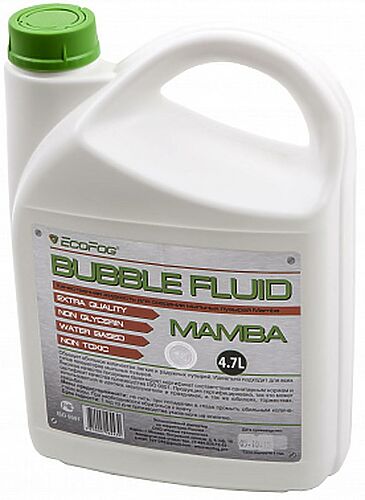 Жидкость для мыльных пузырей EcoFog EF-Mamba  #1 - фото 1