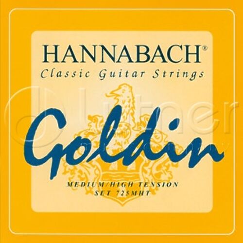Струны для классической гитары Hannabach 725MHT Goldin #1 - фото 1