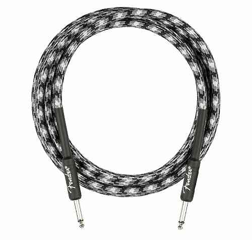 Инструментальный кабель FENDER Professional Series Instrument Cable Straight/Straight 18.6' Winter Camo  #1 - фото 1