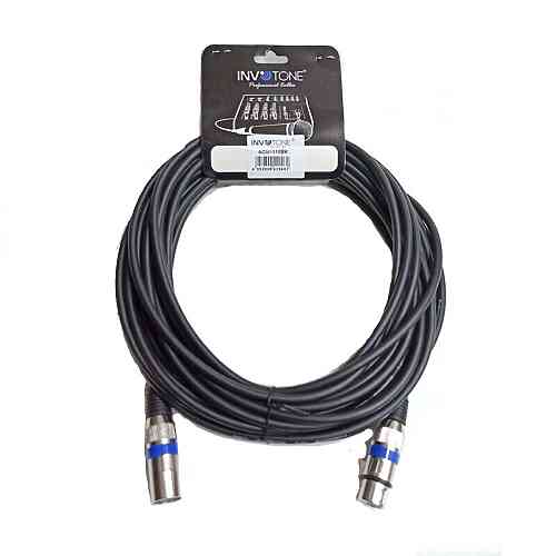 Микрофонный кабель INVOTONE ACM1110/BK #1 - фото 1