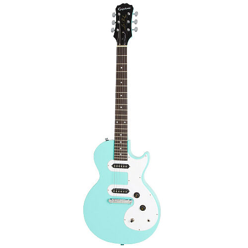 Электрогитара EPIPHONE Les Paul Melody Maker E1 Turquoise  #1 - фото 1