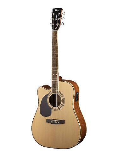 Электроакустическая гитара Cort AD880CE-LH-WBAG-NS Standard Series леворукая, с вырезом, с чехлом #1 - фото 1