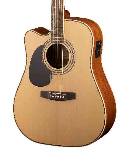 Электроакустическая гитара Cort AD880CE-LH-WBAG-NS Standard Series леворукая, с вырезом, с чехлом #2 - фото 2