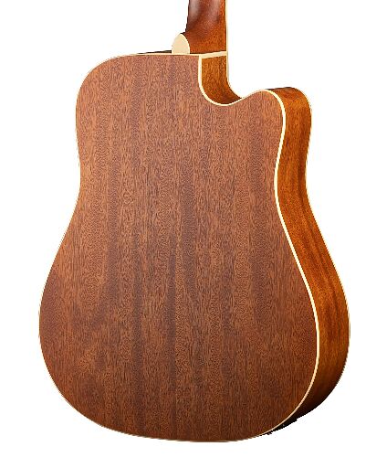 Электроакустическая гитара Cort AD880CE-LH-WBAG-NS Standard Series леворукая, с вырезом, с чехлом #4 - фото 4
