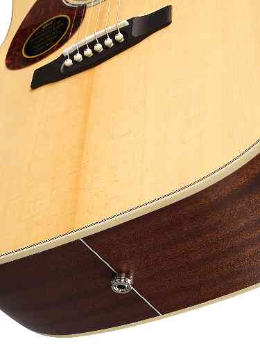 Электроакустическая гитара Cort MR710F-LH-NS-WBAG MR Series леворукая, с вырезом #8 - фото 8