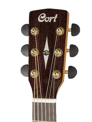 Электроакустическая гитара Cort GA-PF-Bevel-NAT-WBAG Grand Regal Series  #6 - фото 6