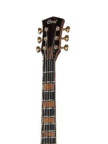 Электроакустическая гитара Cort Modern-Black-WCASE-TBK Masterpiece Series  #5 - фото 5