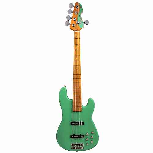 Бас-гитара Markbass MB GV 5 Gloxy Val Surf Green CR MP   #1 - фото 1