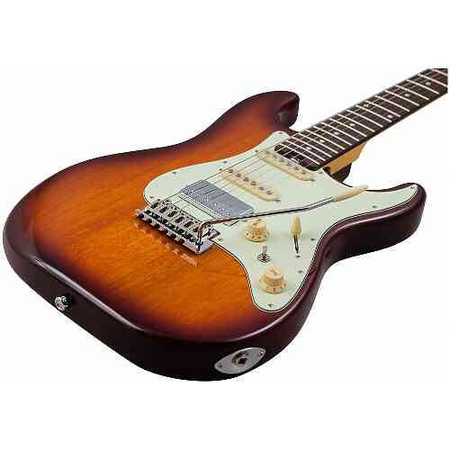 Электрогитара CRAFTER Charlotte (Silhouette) RS Tobacco Sunburst #4 - фото 4