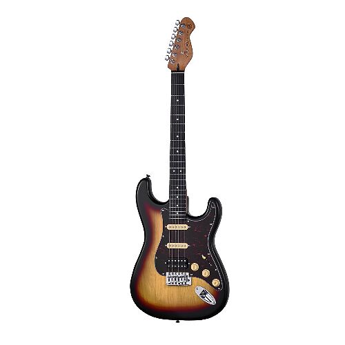 Электрогитара Mooer MSC10 Pro Sunburst (с чехлом) #1 - фото 1