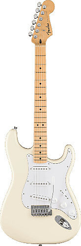 Электрогитара FENDER Standard Stratocaster Olympic White #1 - фото 1