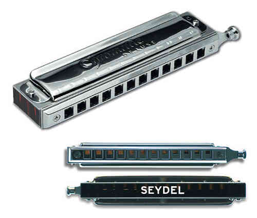 Хроматическая губная гармошка Seydel Sohne 51480C De Luxe C #1 - фото 1