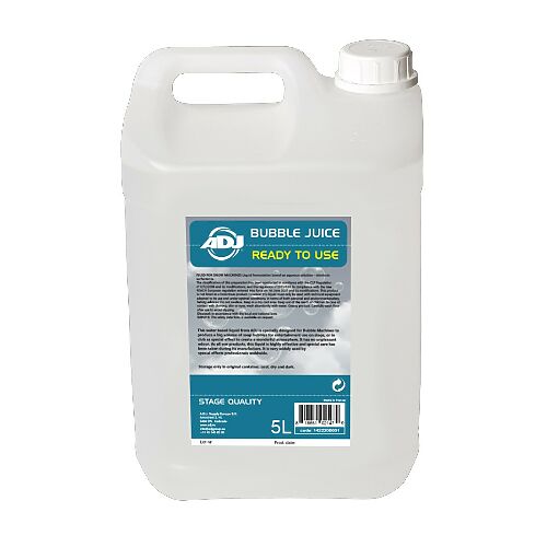 Жидкость для мыльных пузырей ADJ Bubble juice ready mix 5 #1 - фото 1