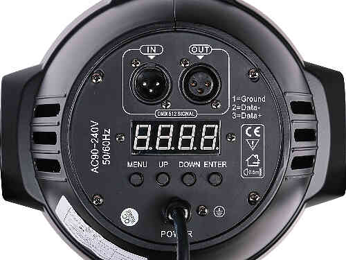 Световой эффект Bi Ray PLC006 RGBWAUV LED 18х12Вт #3 - фото 3