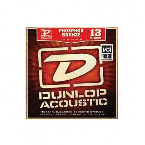 Струны для акустической гитары DUNLOP DAP Phosphor Bronze Medium 13-56 #1 - фото 1