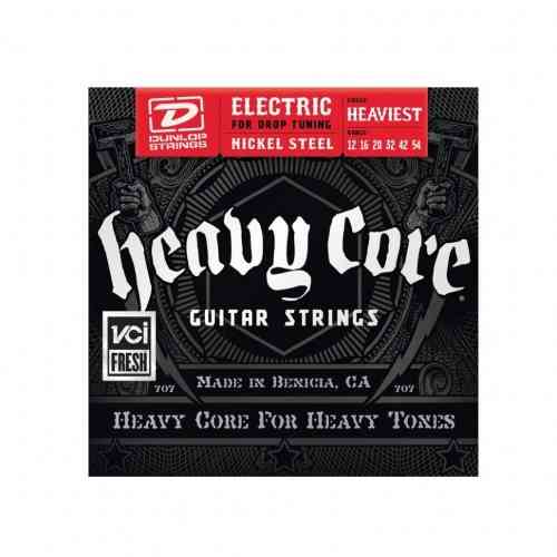 Струны для электрогитары DUNLOP DHCN Heavy Core NPS HEAVIEST 12-54 #1 - фото 1