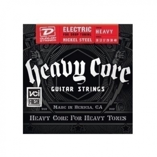 Струны для электрогитары DUNLOP DHCN Heavy Core NPS HEAVY7 10-60 #1 - фото 1