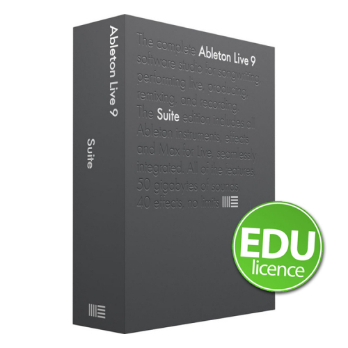Программное обеспечение Ableton Live 9 Suite EDU #1 - фото 1