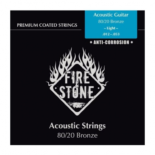 Струны для акустической гитары Gewa FIRE&STONE Strings For Acoustic Guitar Set 80/20 #1 - фото 1