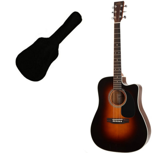 Электроакустическая гитара Sigma DRC-1STE-SB #1 - фото 1
